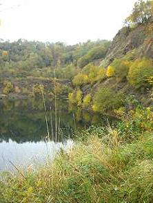Geotop "Basaltpark Bad Marienberg, Au�enstelle des Landschaftsmuseums Westerwald und  Dokumentations- st�tte f�r den Basaltabbau im Westerwald. 