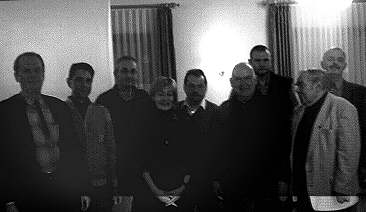 (v.l.n.r.) Friedrich Wilhelm Georg, Dr. Georg Gei�ler, Eberhard Klein, Angela Schneider-Forst (MdL), K.-H. Sch�fer, Karl Kessler, K.-H. Krahm, Jochem Hellmig, J�rgen Reusch